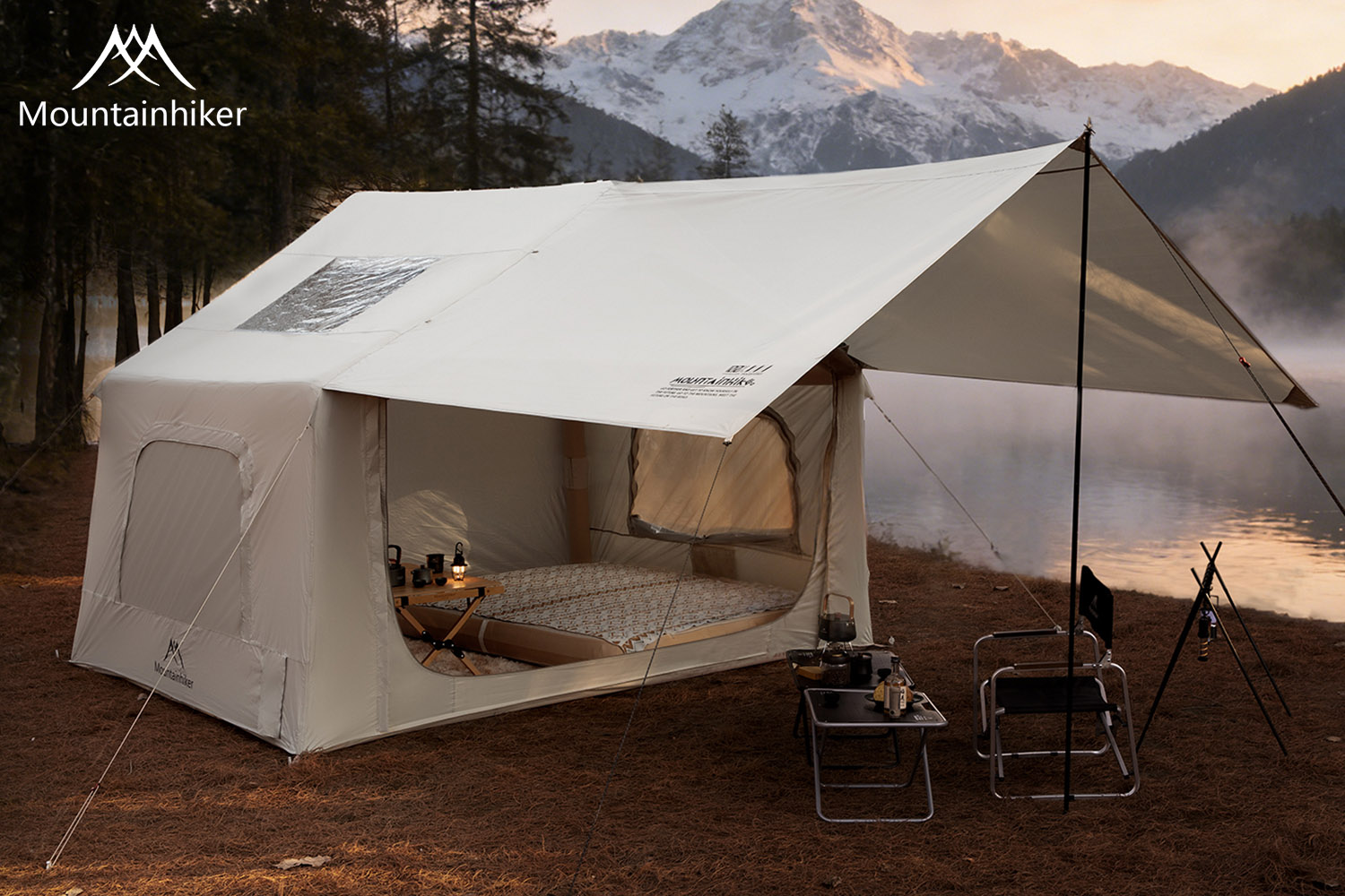 MOUNTAINHIKER Khemah perkhemahan Khemah kembung outdoor camping ...