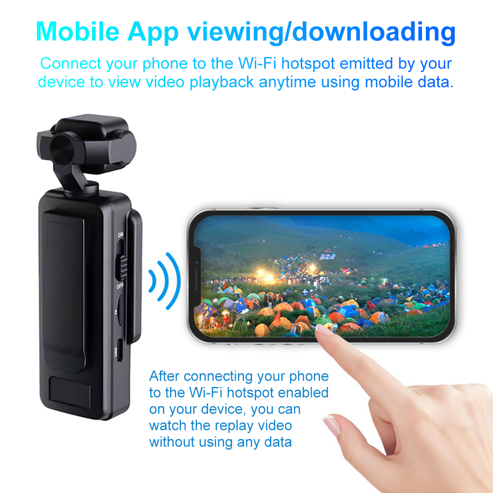 INSMART 4K motion camera 1080P motion anti-vibration motion anti ...