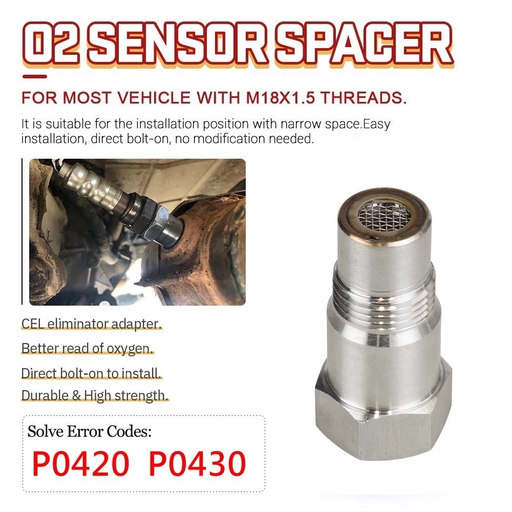 Universal Car O2-Oxygen Sensor Connector Internal Thread M18x1.5 Bung ...