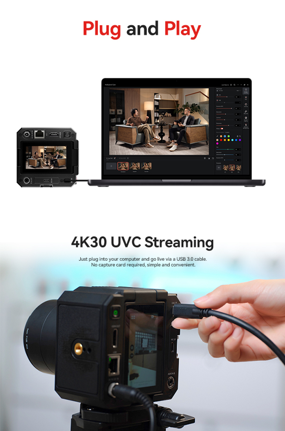Hollyland Venusliv Air Camera Livestreaming 24 Jam tanpa Overheat ...