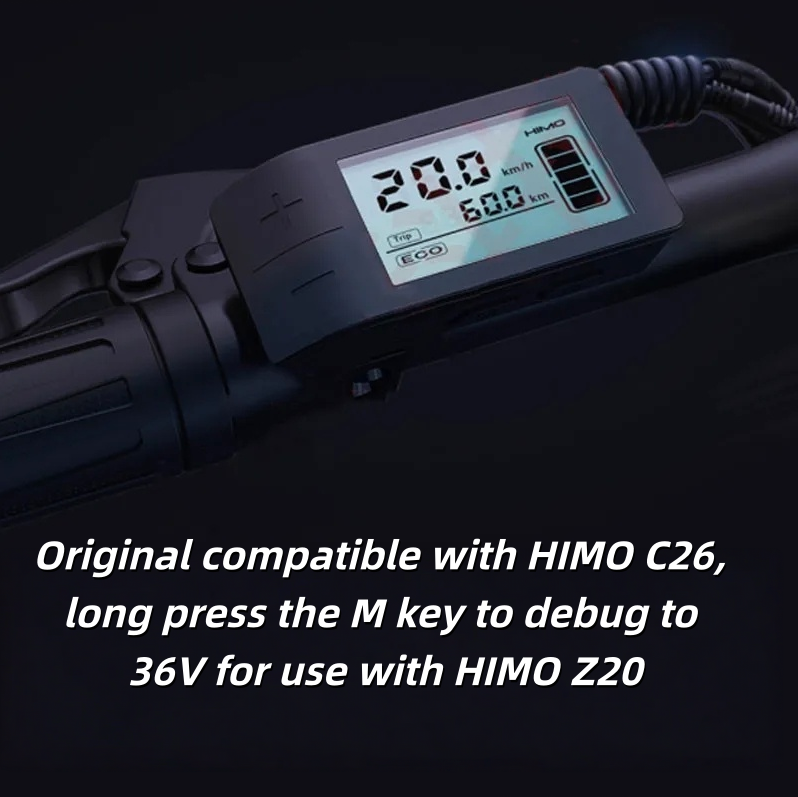 Original Instrument Display for HIMO C26/Z20 Electric Bicycle Odometer ...