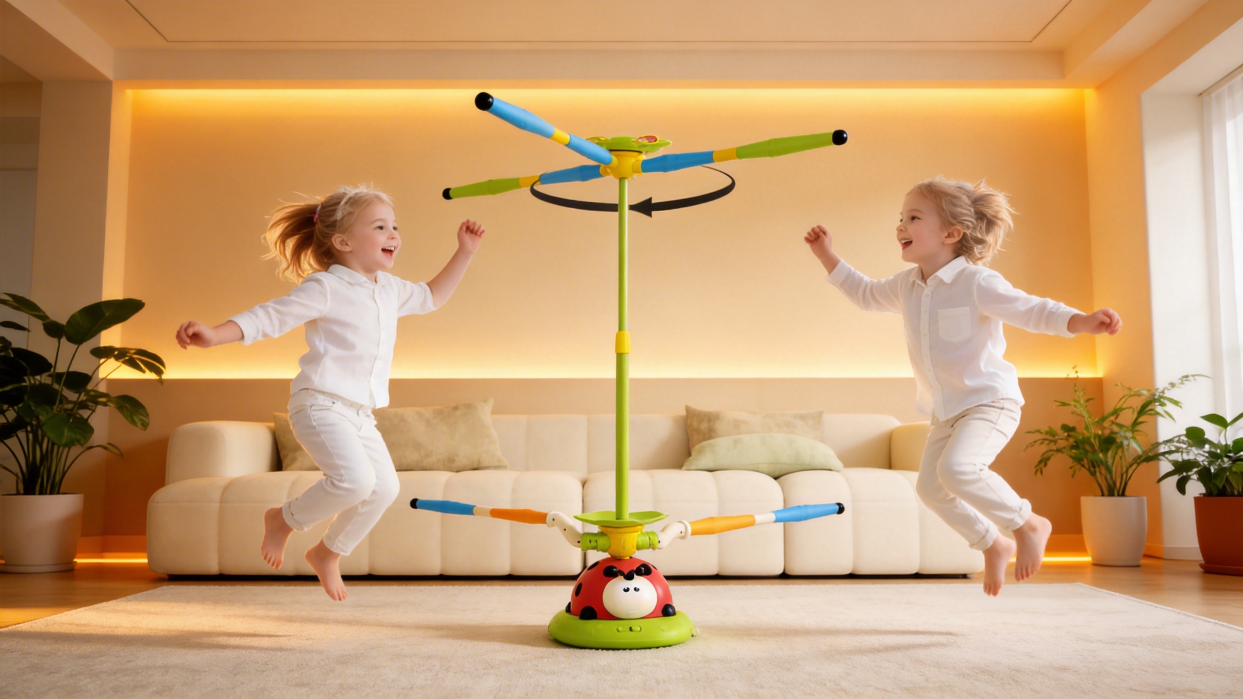 🚚Ready Stock🚚Ladybug Exercise Machine: Kids Sensory Integration ...