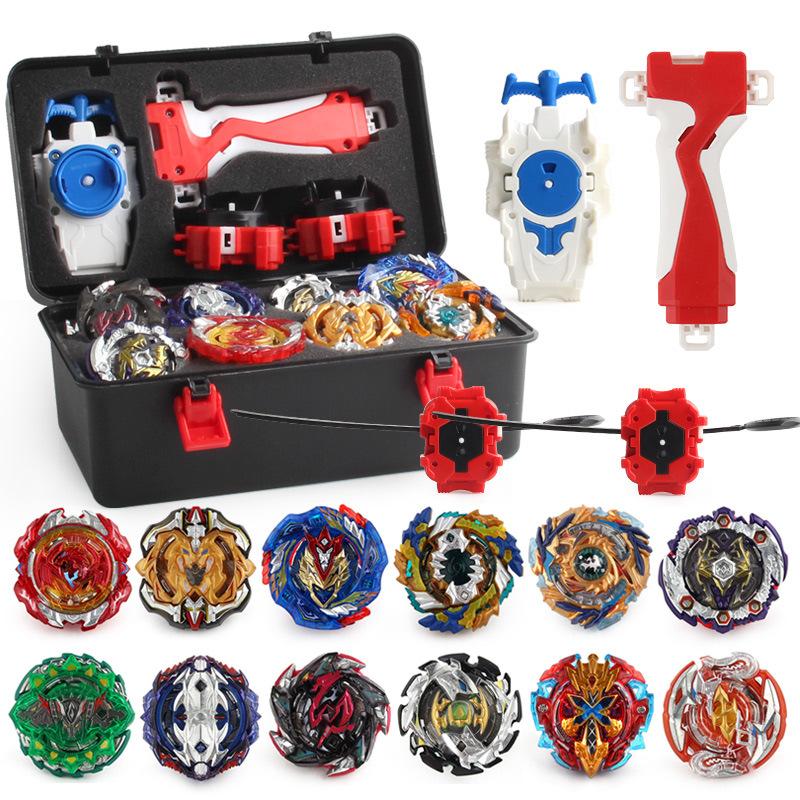12Pcs / 4Pcs Kids Gyro Battle Set Spinning Tops Toy with String ...