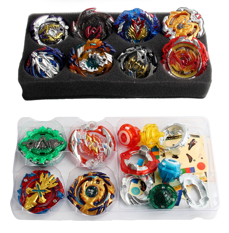 12Pcs / 4Pcs Kids Gyro Battle Set Spinning Tops Toy with String ...