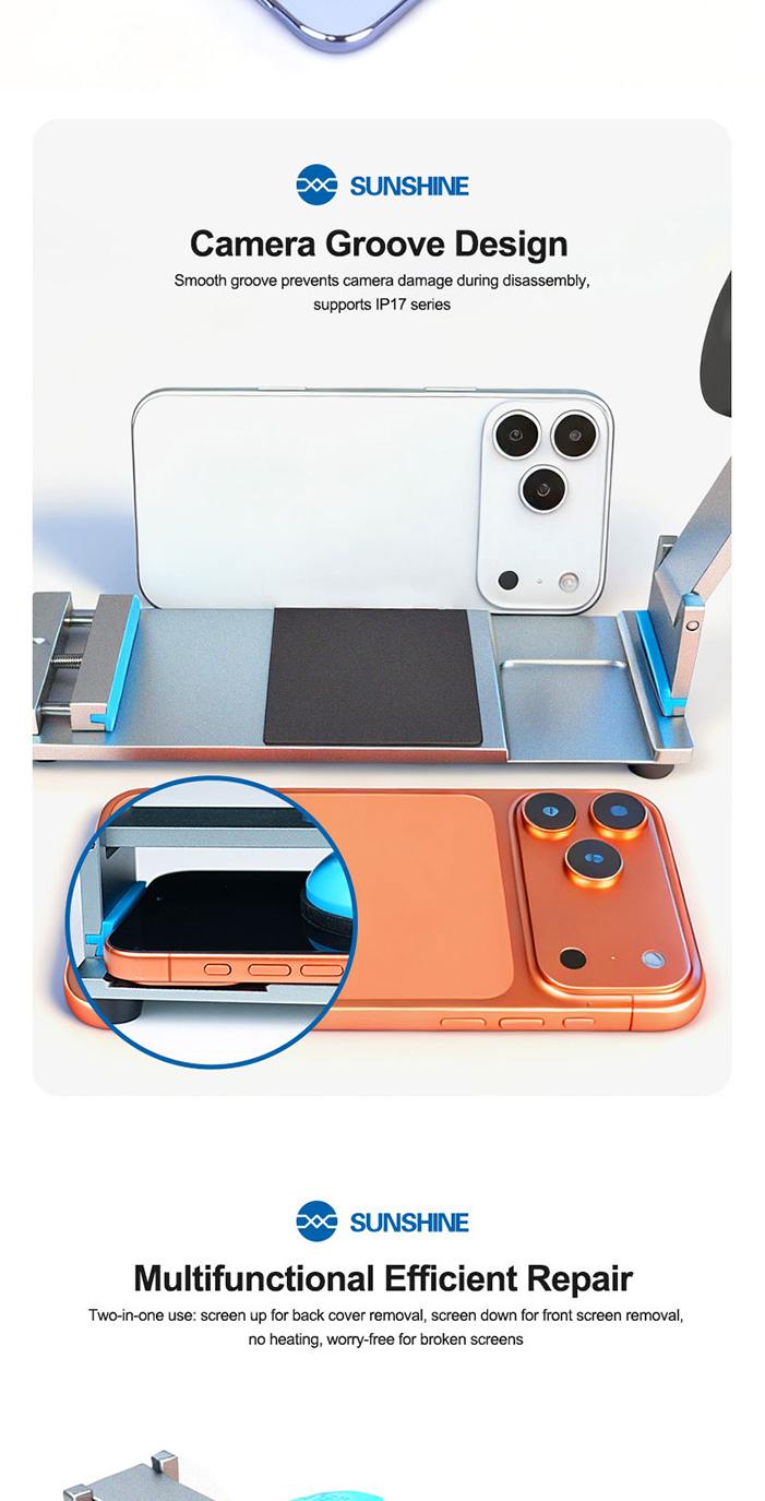 SUNSHINE SS-601G Heat-free screen separation Universal Mobile Phone LCD ...