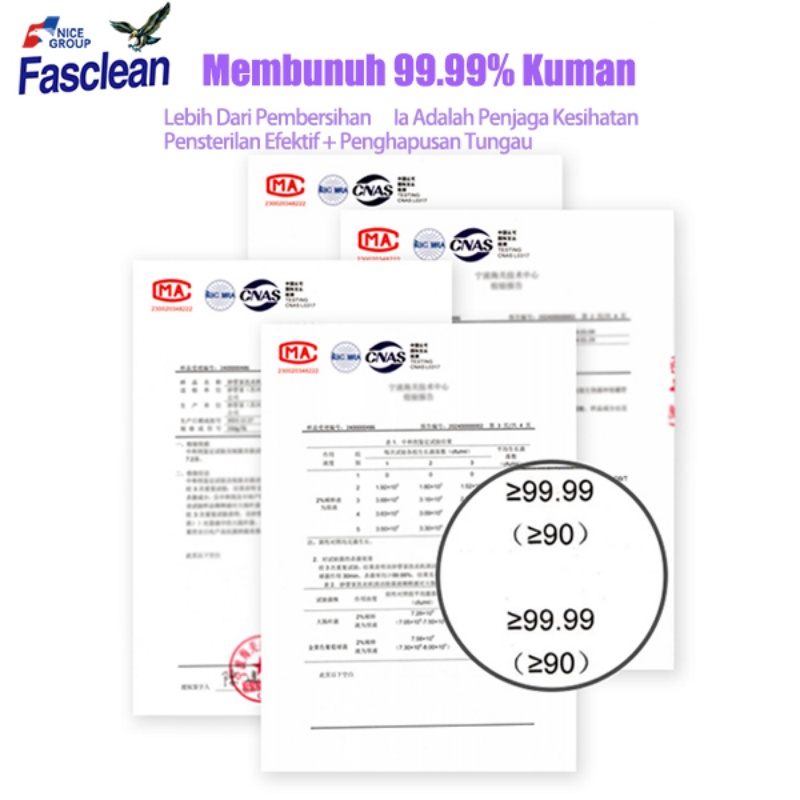 Fasclean 8 In 1 Washing Machine Cleaner Efficient Cleaning (250ml ...