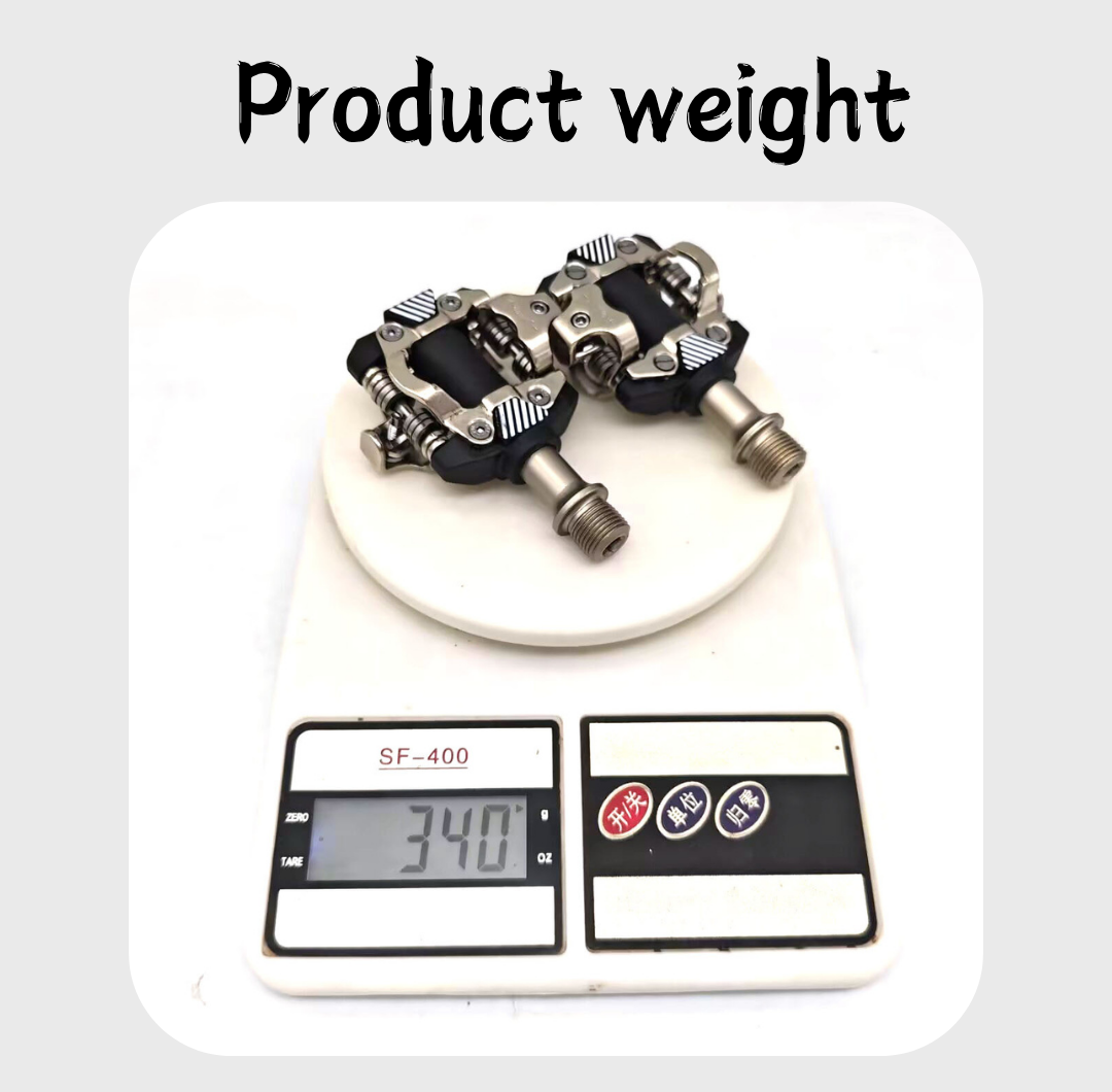 MTB Bicycle Pedals DU Bearing Mountain Bike Self-locking Pedal With ...