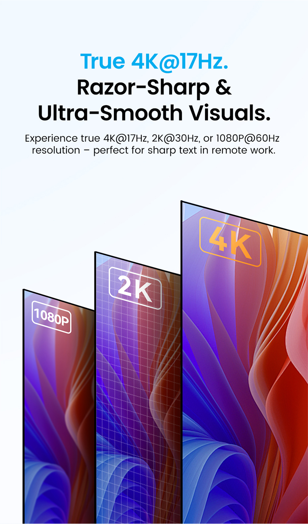 Vention DisplayPort Dummy Plug 4K Custom Resolution Driver-Free Plug ...