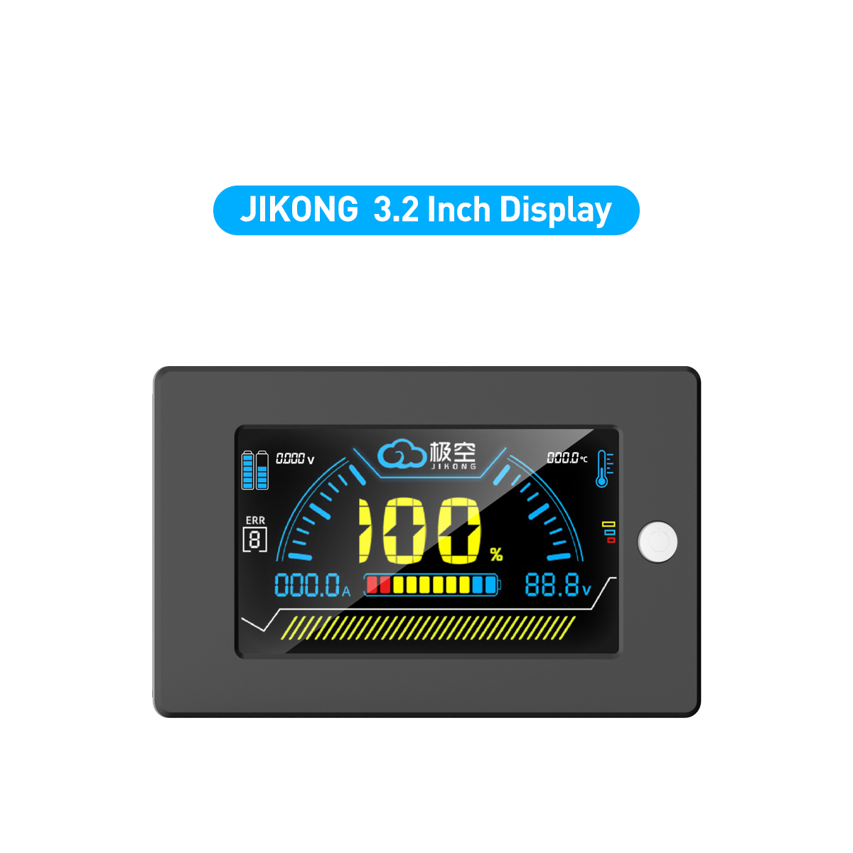 JKBMS Accessory 4.3 inch LCD Display Touch Screen RS485 Cables 2 inch ...