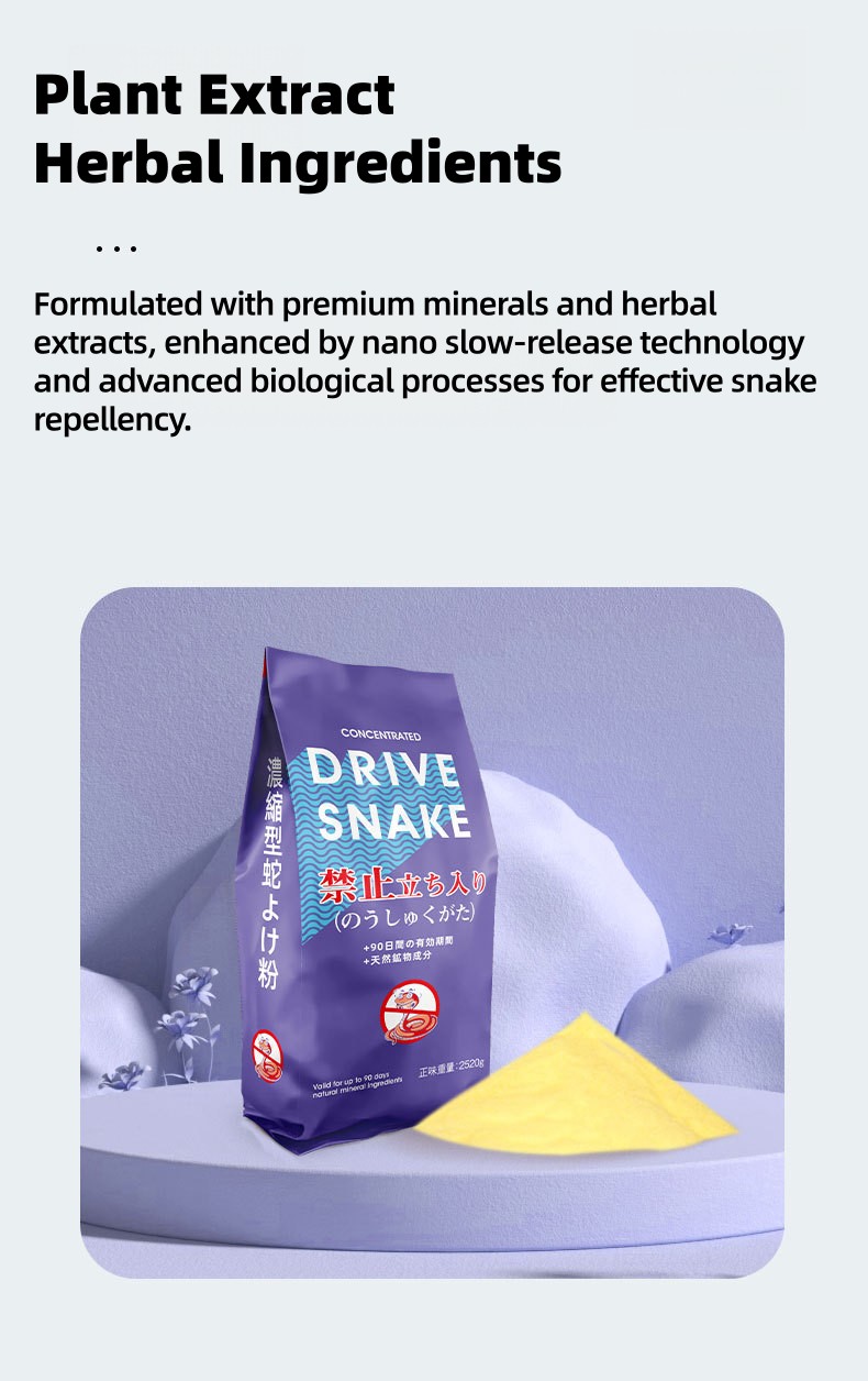 Expulsion Effect Boosted 20X. Snake Repellent 550G Snakes Flee At The ...