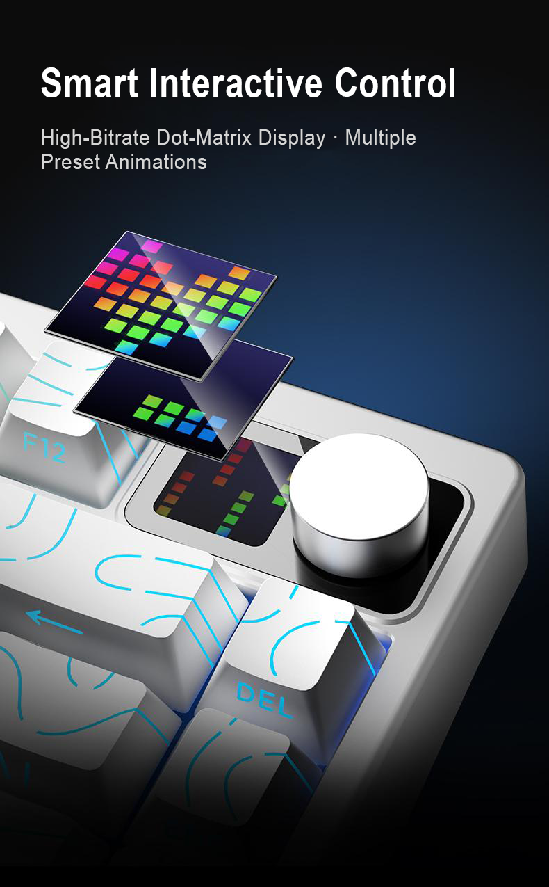 Elecfox Spectra 75 Wireless Custom Mechanical Keyboard | 75% Layout ...