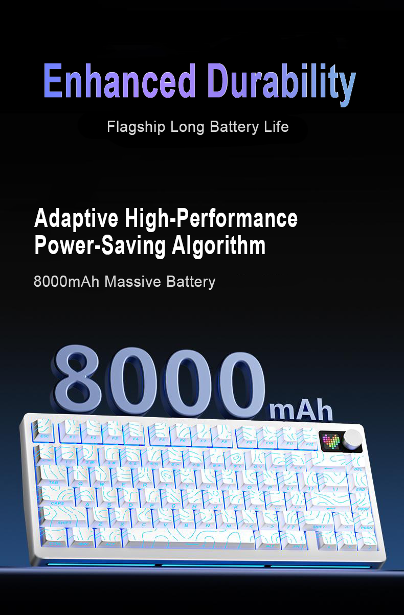 Elecfox Spectra 75 Wireless Custom Mechanical Keyboard | 75% Layout ...
