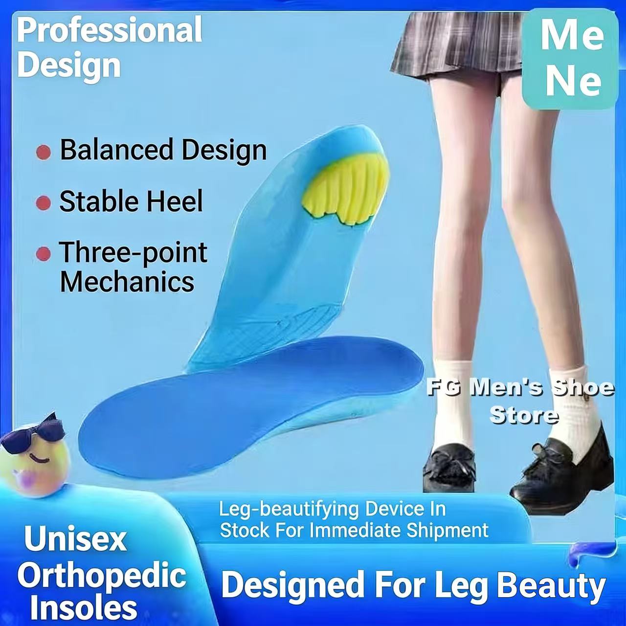 Medical Grade Flat Foot Correction Insole Children Adult Foot Valgus X ...