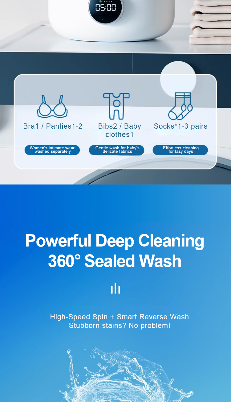 WANTECH™ Mini Washing Machine Wireless Portable Mini Washing Cup for ...