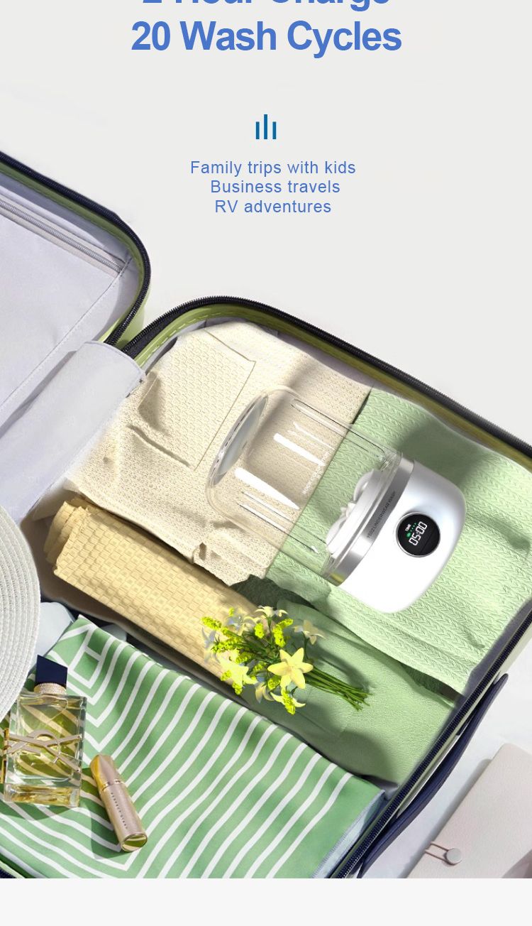 WANTECH™ Mini Washing Machine Wireless Portable Mini Washing Cup for ...