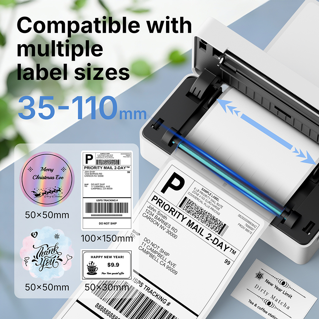 Flashlabel Y41 A6 Thermal Printer Bluetooth | Thermal Label Printer ...
