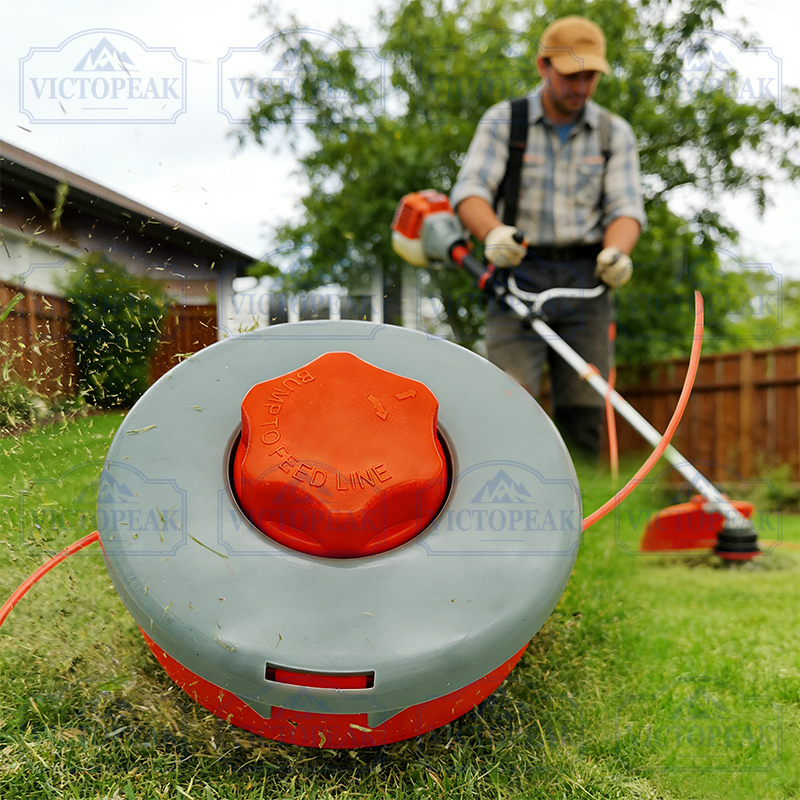 VICTOPEAK M10*1.25 Bump Feed Trimmer Head Replacement for Brush Cutter ...