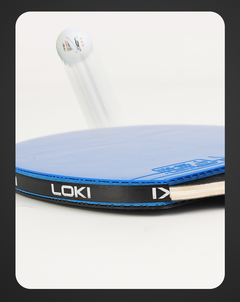Original Loki K5000 Ping Pong Bats ITTF Approved Table Tennis Rackets ...