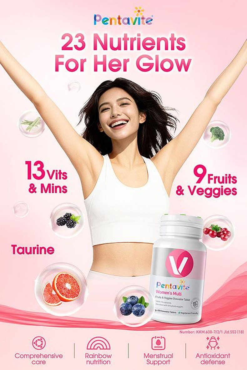 [All Vitamins & Beauty Supplements] Pentavite - Vitamin B, Vitamin C ...