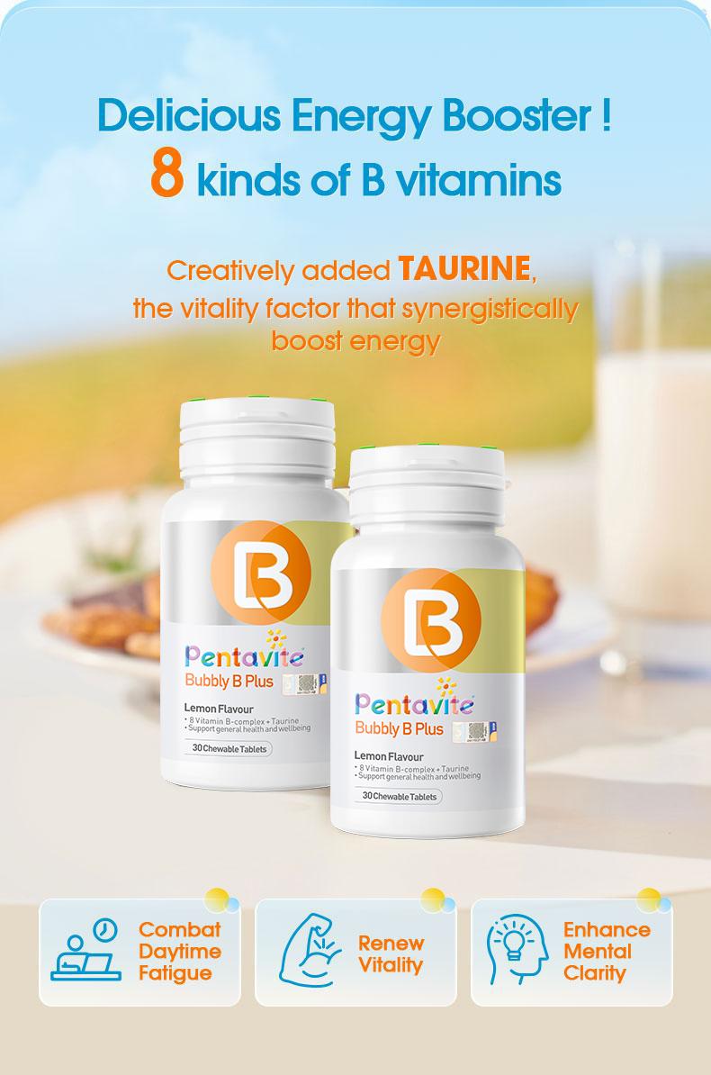 [All Vitamins & Beauty Supplements] Pentavite - Vitamin B, Vitamin C ...
