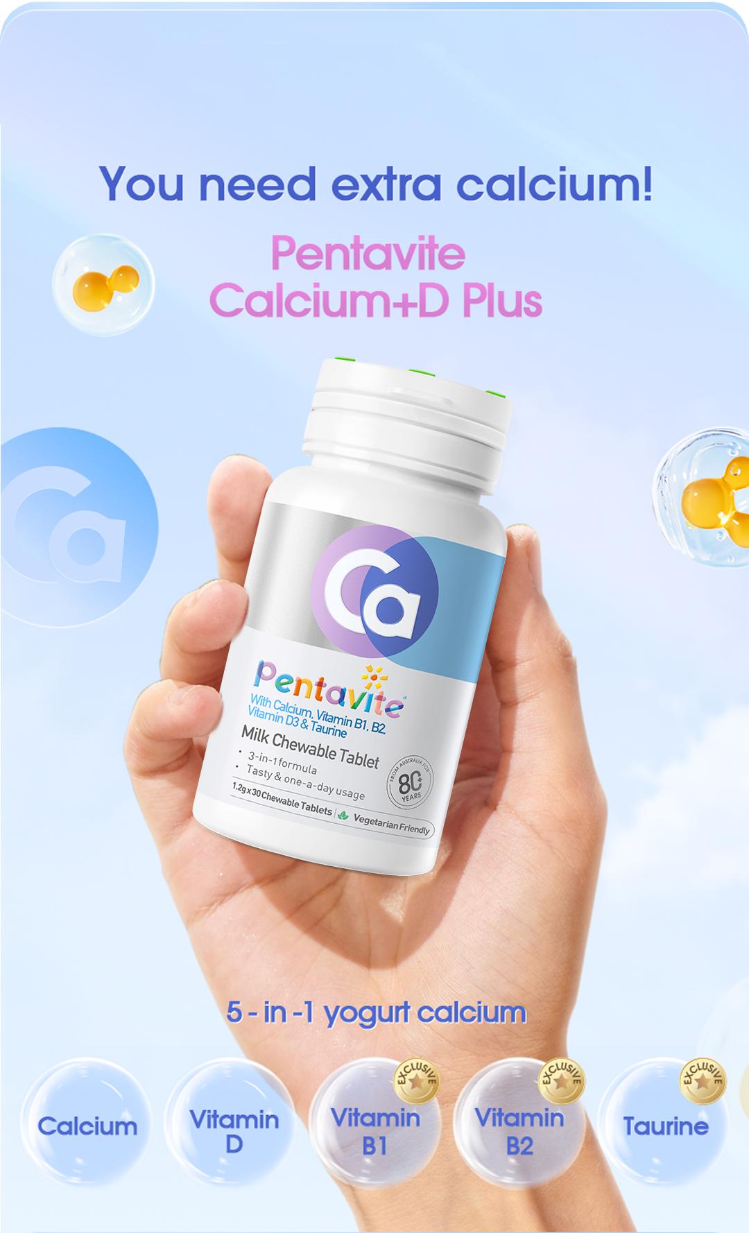 [All Vitamins & Beauty Supplements] Pentavite - Vitamin B, Vitamin C ...