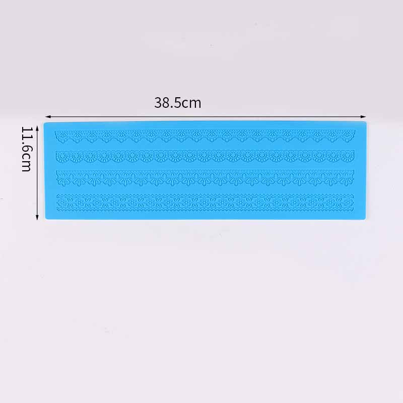 5 Styles Fondant Lace Silicone Mold – Floral / Vintage / Damask Pattern ...