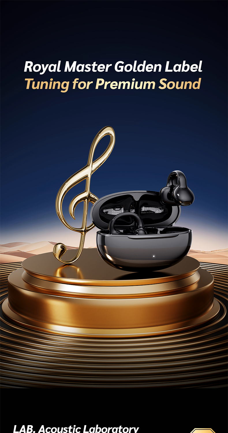 A15A 2026 Wireless Open-Ear Earbuds, Sport Headphones, ENC Noise ...