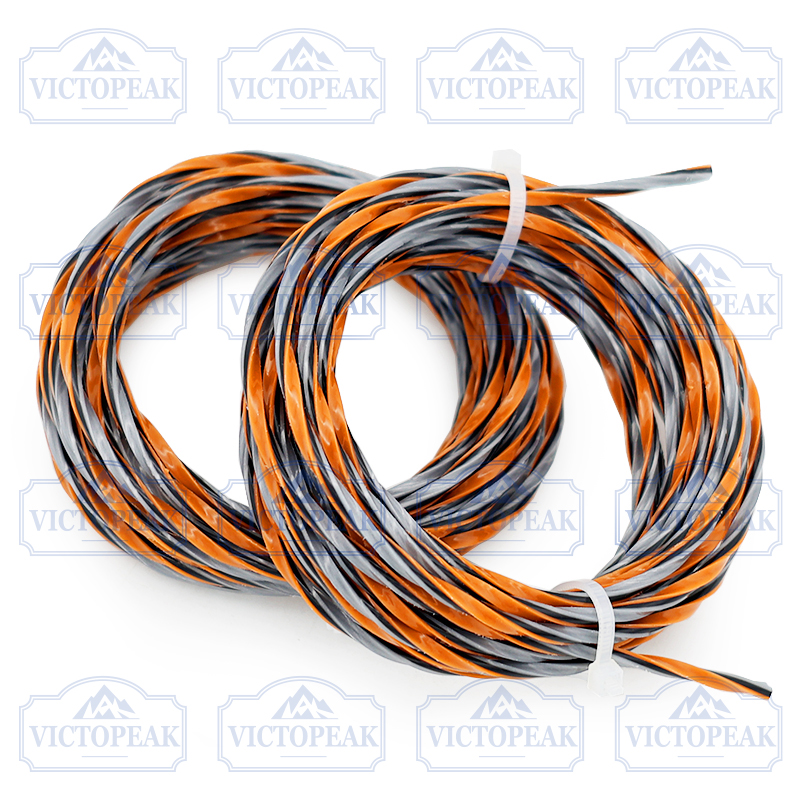 VICTOPEAK 2 Pieces Nylon Twisted 3.0mm Trimmer Line Weeding Line For ...