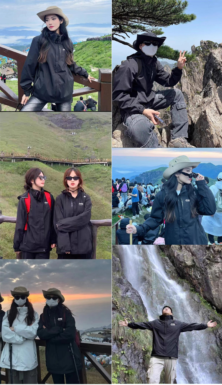 【2-3 days arrive!!!】INSVUG Hiking Jackets For Men Waterproof Clothes ...