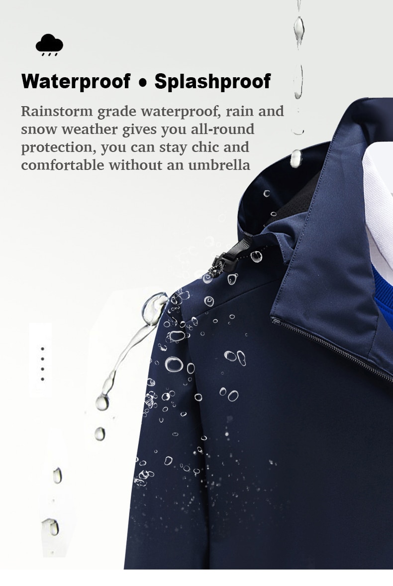 【2-3 days arrive!!!】INSVUG Hiking Jackets For Men Waterproof Clothes ...