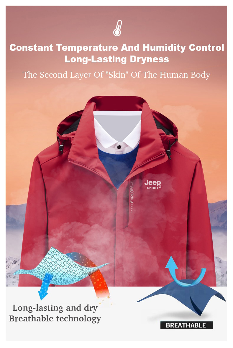【2-3 days arrive!!!】INSVUG Hiking Jackets For Men Waterproof Clothes ...