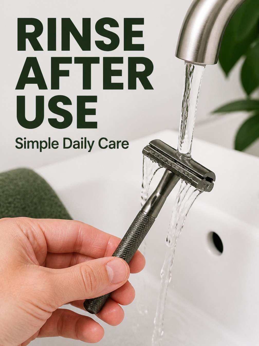 Classic Metal Safety Razor Manual Shaver with Blades 5 Colours Reusable ...