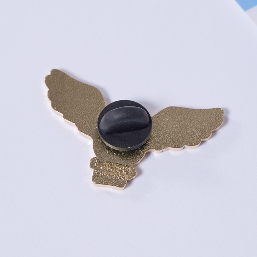MINISO Harry Potter Series Hedwig & Golden Snitch Enamel Pin, 1.82 × 3. ...