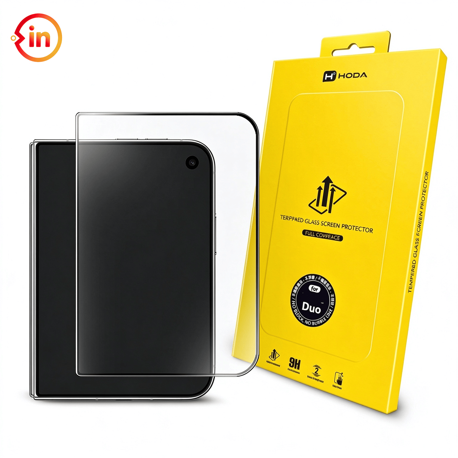 Hoda Screen Protector for iPhone Duo/18/17/16/15 Pro Max/Air -Anti ...
