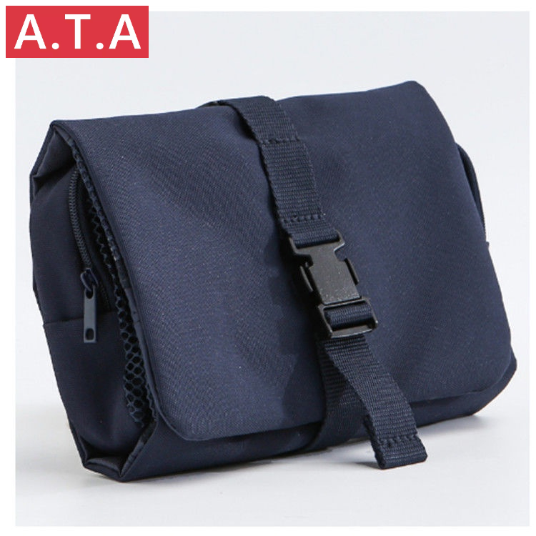 A.T.A Muji Portable Toiletry Storage Small Bag Simple Rosemary