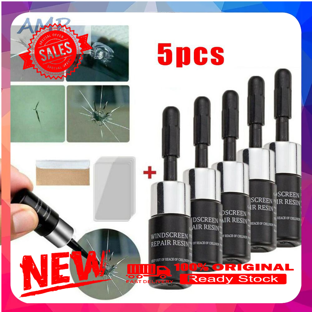 Automotive Glass Nano Repair Fluid For Cracked Windshield 2-Pack Windshield Repair Kit - Fix Chips & Cracks In Car Glass Auto Glass Repair Resin - Foto 6