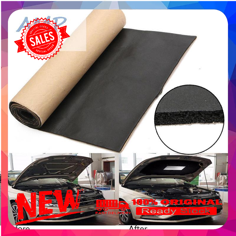 1 Roll Rubber Adhesive Cell Foam 6mm Vehicles Car Soundproof Insulate 6mm Thick Shopee Malaysia