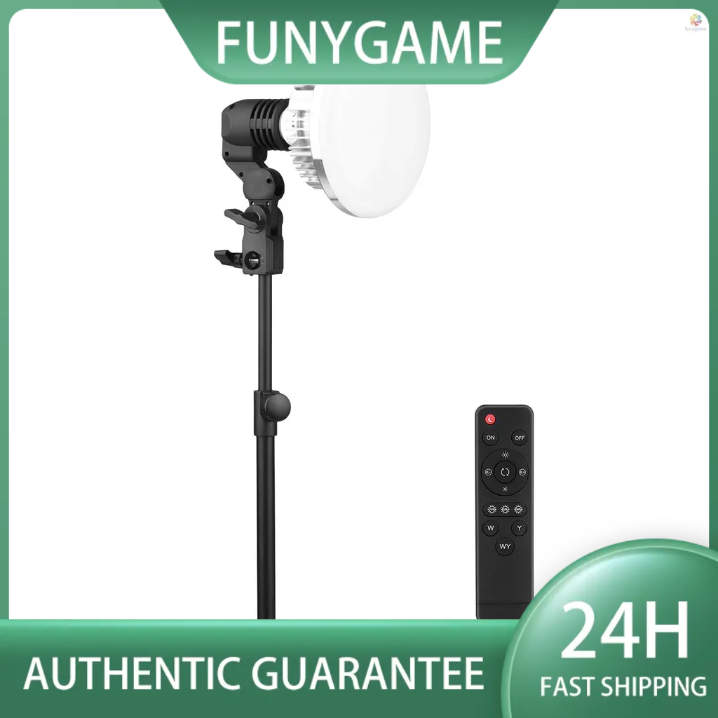 Tabletop Photography LED Lighting Kit with 150W Light Bulb Dimmable