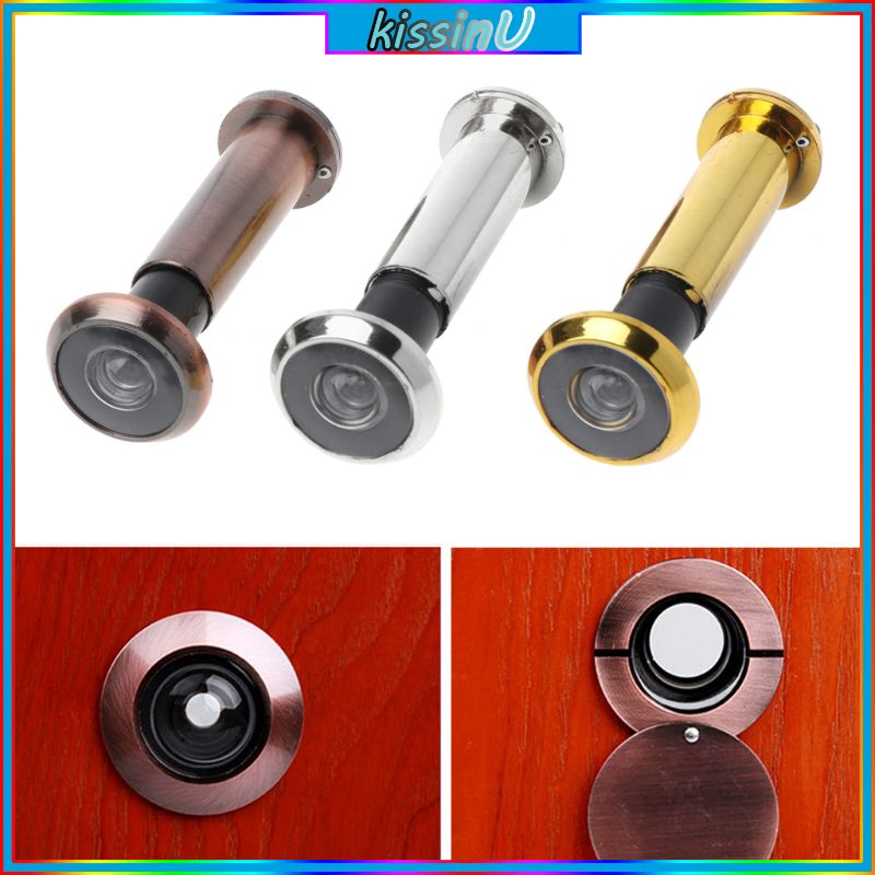 Brass Door Viewer 200 Or 220 Degree Wide Angle With Rotating Privacy Cover Door Viewer - View #12