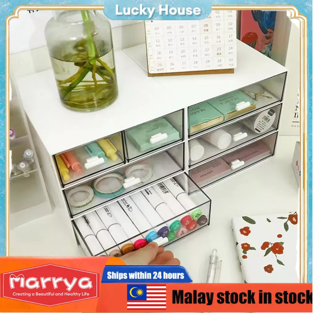 Transparent Desktop Storage drawer Desktop Storage Box Desktop Storage