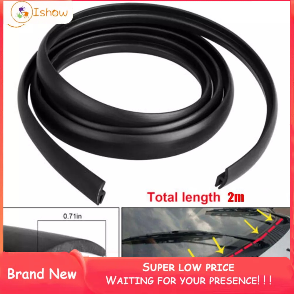 Universal HShape Rubber Seal Strip Trim Car Windshield Weatherstrip