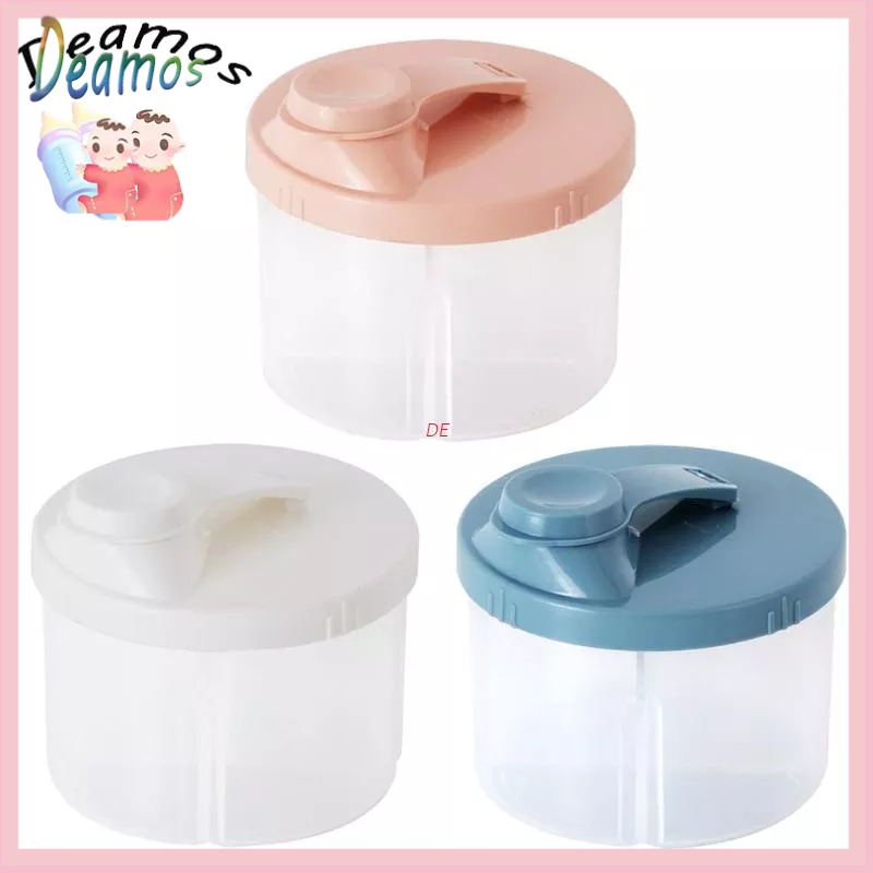 DE 4Grids Portable Baby Food Storage Box Infant Essential Cereal