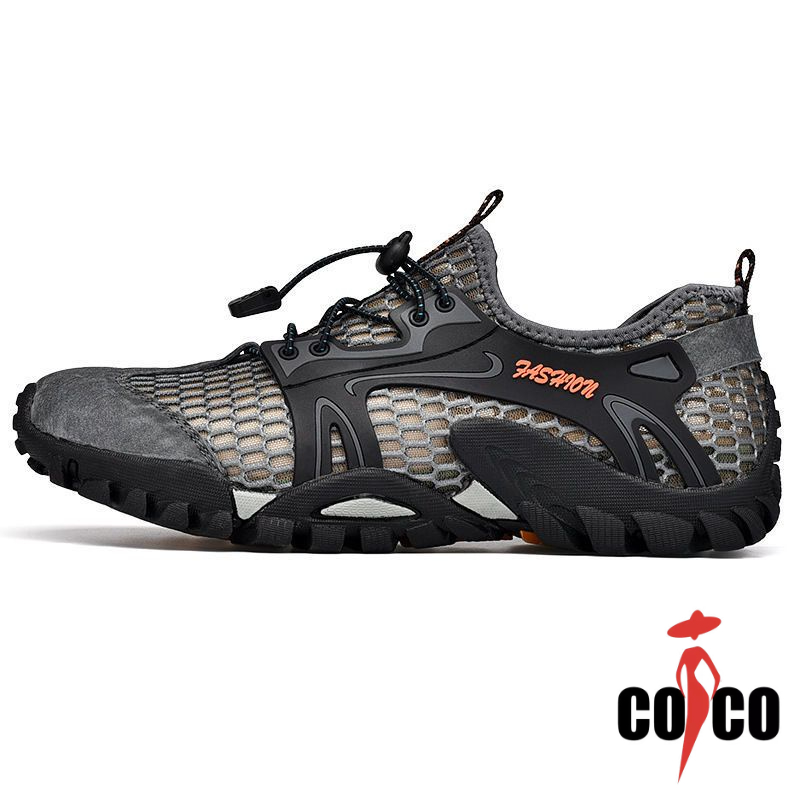 Men s Water Shoes Crocs Shoe Outdoor Hiking Shoes Mesh Wave Water