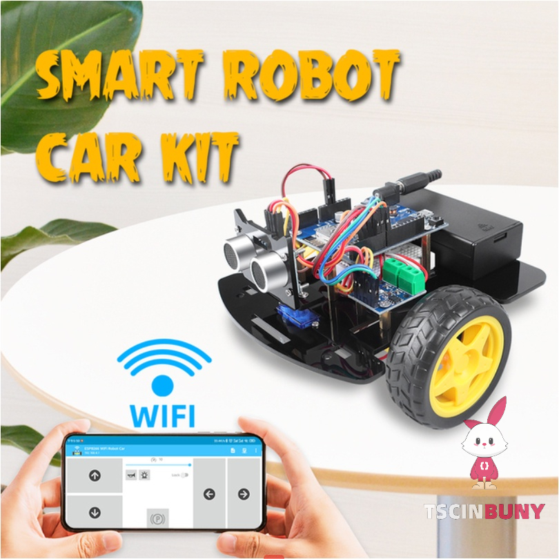 Amazing WiFi Smart Robot Toy Gift ESP8266 IoT Robot Starter Kit For ...