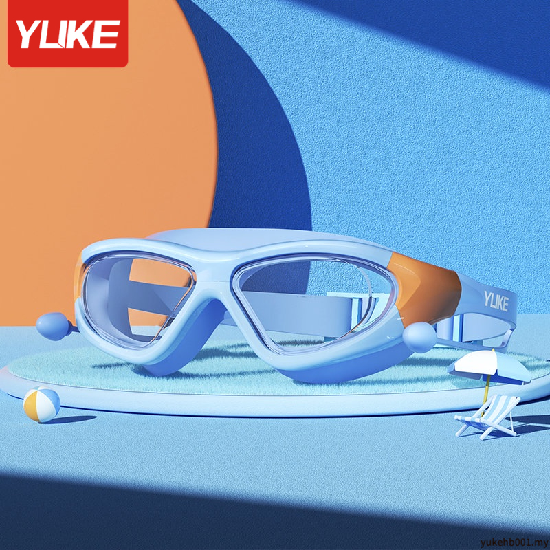 YUKE Swimming Goggles Boy Cartoon Cute Girl Medium Frame Swimming ...