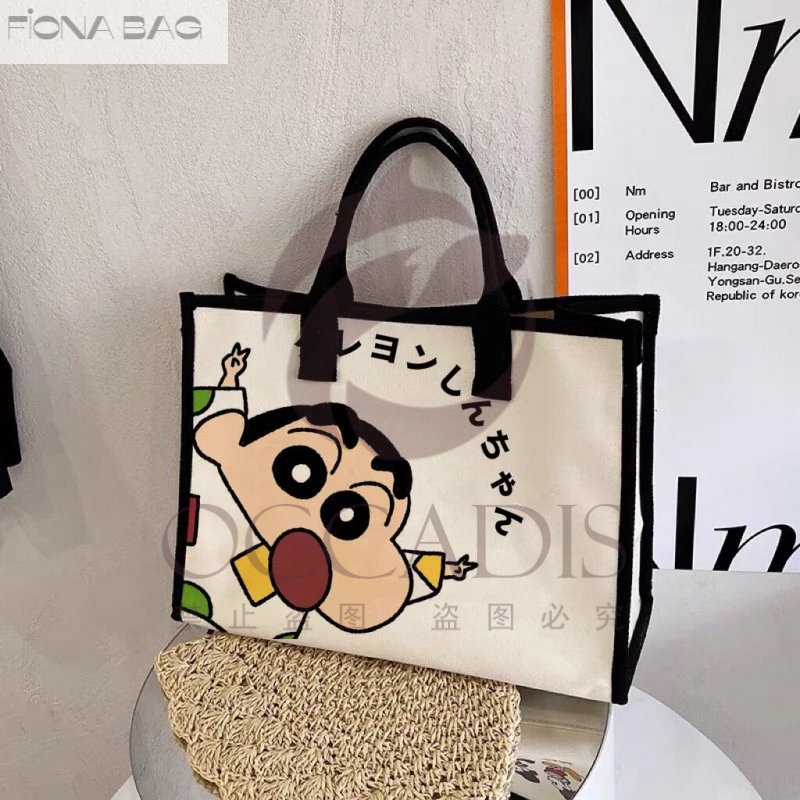 Sac à Bandoulière Canvas Pour Femme - Tote Bag Grand Format, Couleur Unie Et Texture Drapée, Idéal Quotidien Ou Voyage