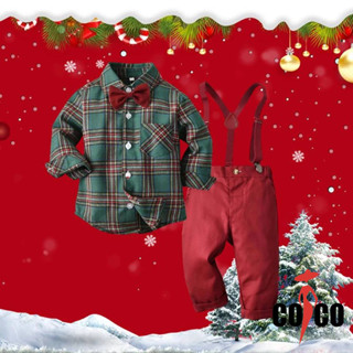 boys christmas dress shirt