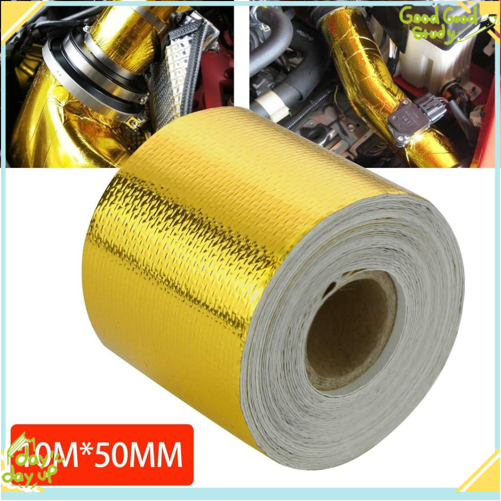 Reflective Adhesive Gold/Sliver High Temperature Heat Shield Wrap Tape