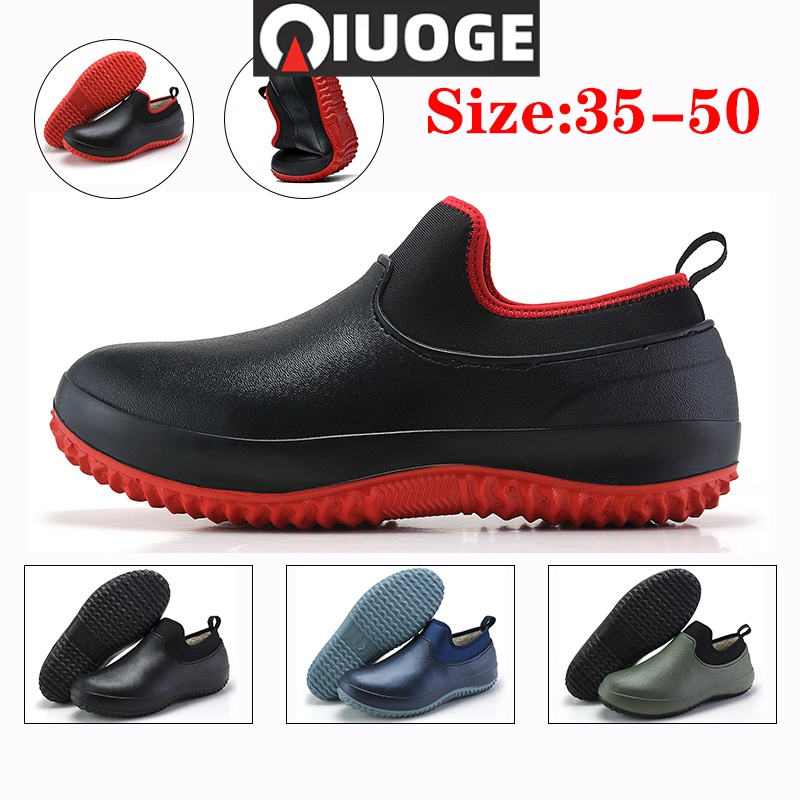 Nonslip chef shoes men and women hospital work shoes EVA large size