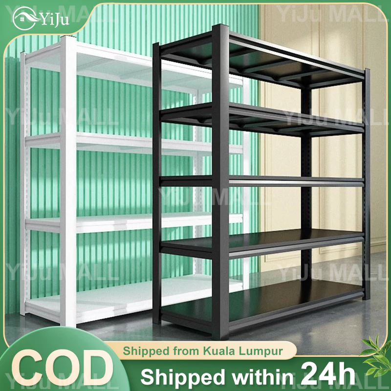 YJ 4/5 layer Adjustable Boltless Rack Value Rack Home kitchen Store